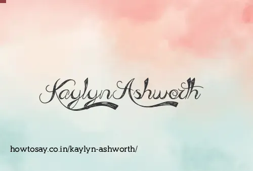 Kaylyn Ashworth