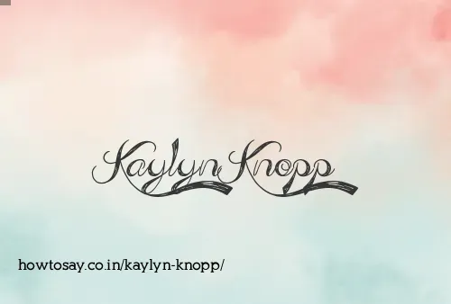 Kaylyn Knopp