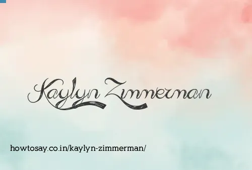 Kaylyn Zimmerman