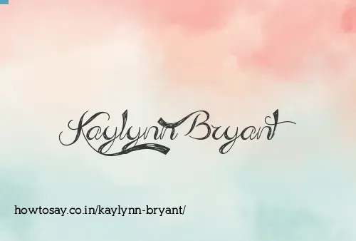 Kaylynn Bryant