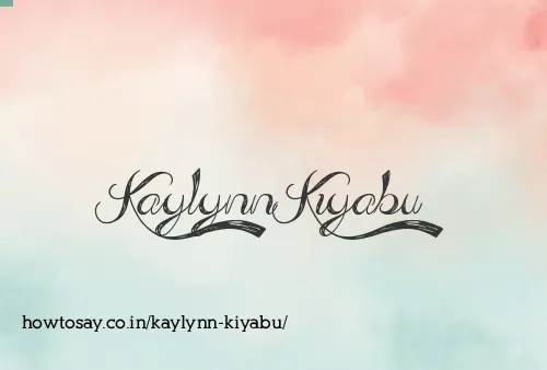 Kaylynn Kiyabu