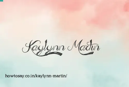 Kaylynn Martin