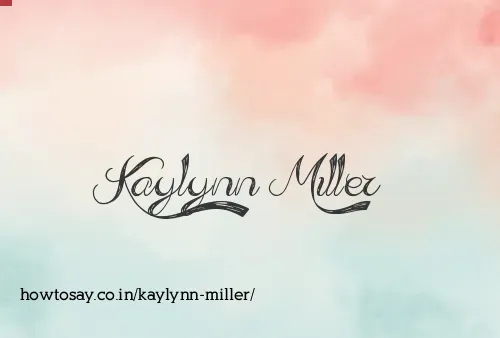 Kaylynn Miller