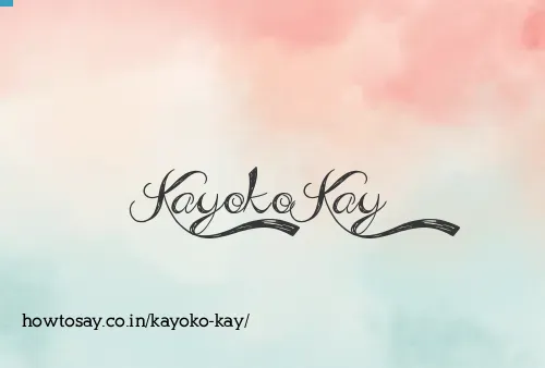 Kayoko Kay
