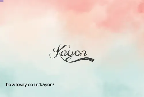 Kayon