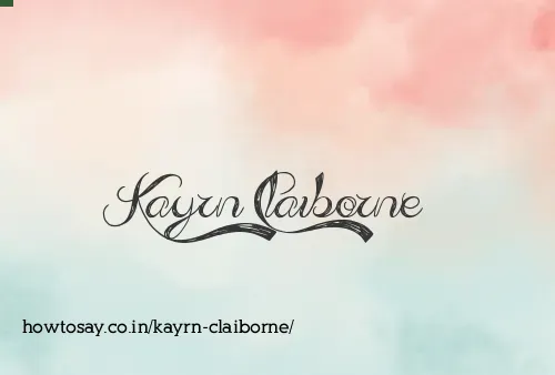 Kayrn Claiborne