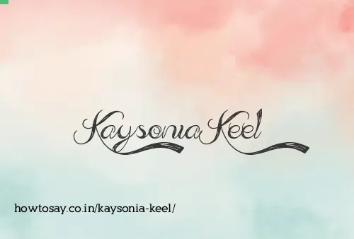 Kaysonia Keel