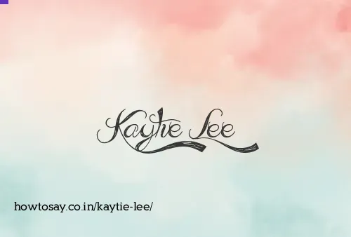 Kaytie Lee