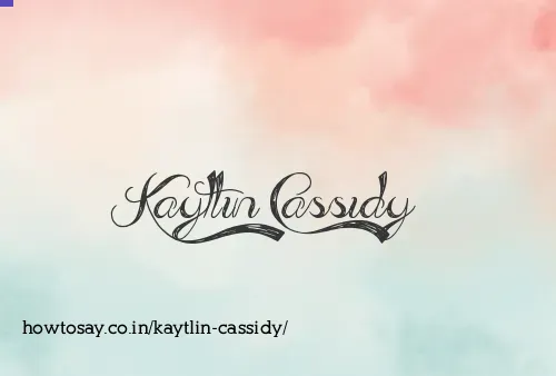 Kaytlin Cassidy