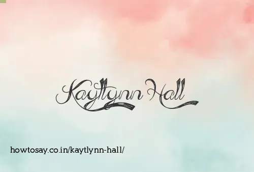 Kaytlynn Hall