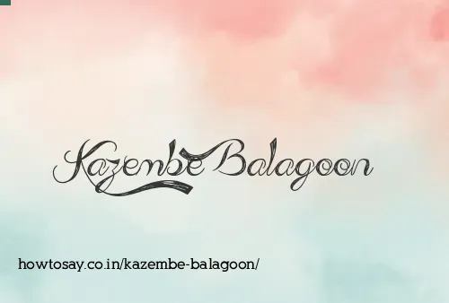 Kazembe Balagoon