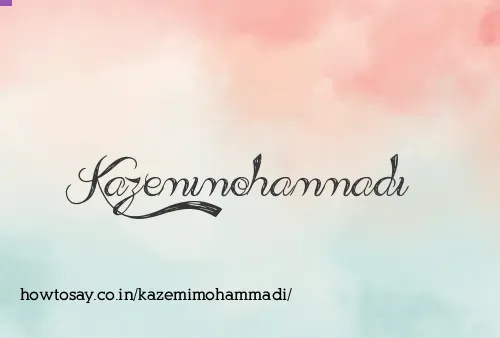 Kazemimohammadi