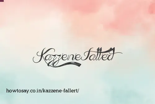 Kazzene Fallert