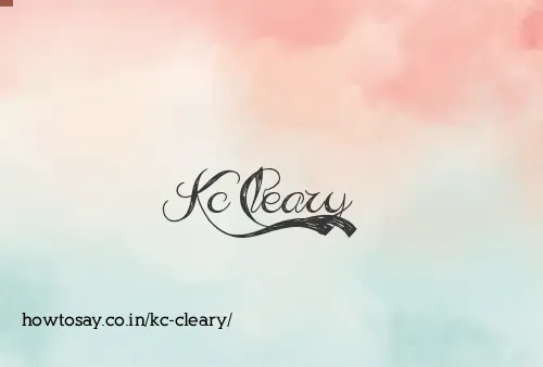 Kc Cleary