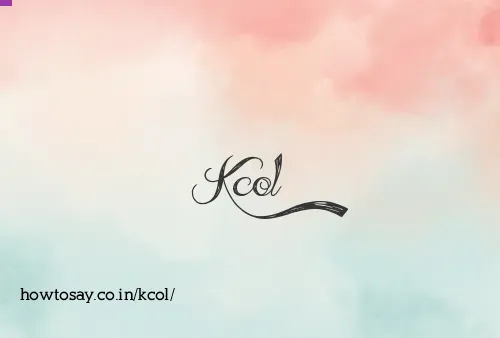 Kcol
