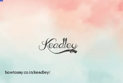 Keadley