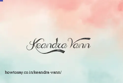 Keandra Vann