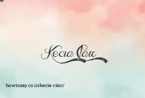 Kecia Clair
