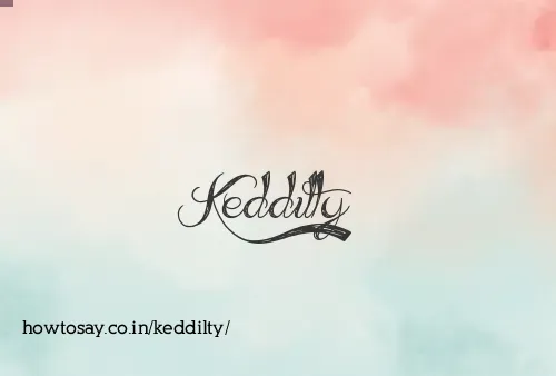 Keddilty