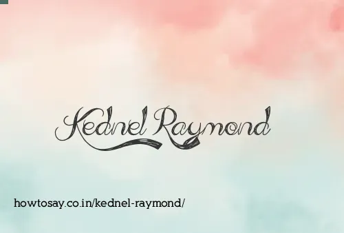 Kednel Raymond