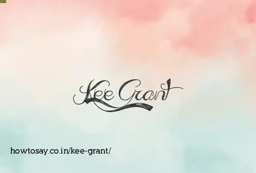 Kee Grant
