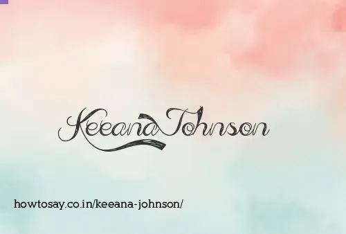 Keeana Johnson