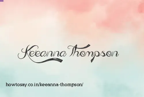 Keeanna Thompson