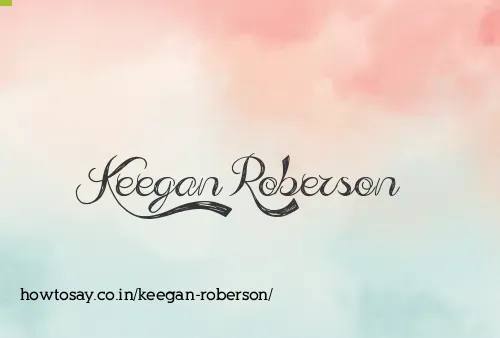 Keegan Roberson