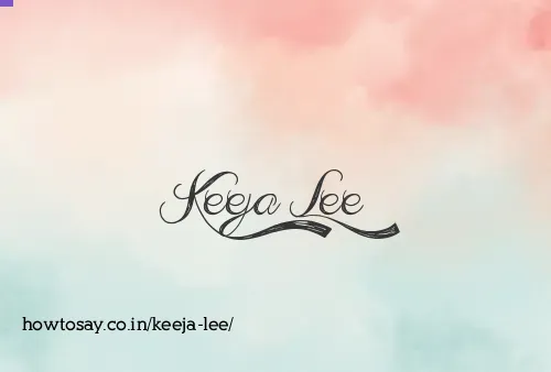 Keeja Lee