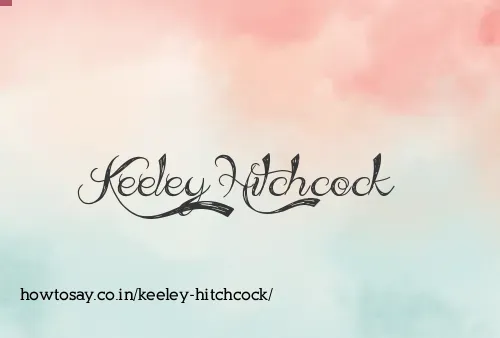 Keeley Hitchcock