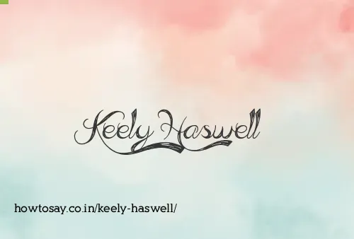 Keely Haswell