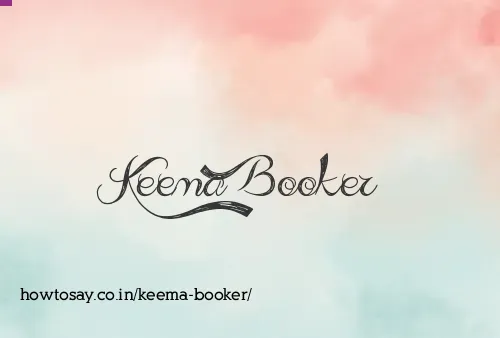 Keema Booker