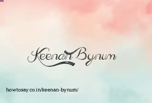 Keenan Bynum