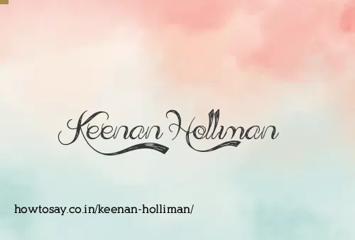 Keenan Holliman