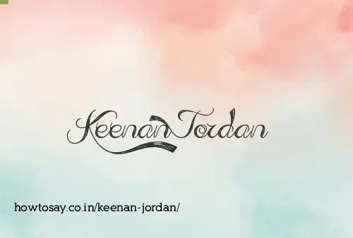 Keenan Jordan
