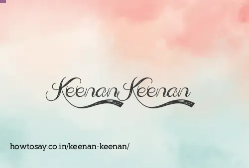 Keenan Keenan