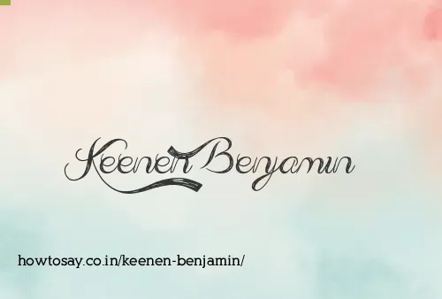 Keenen Benjamin