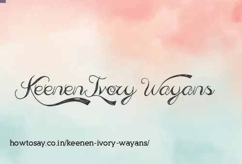 Keenen Ivory Wayans