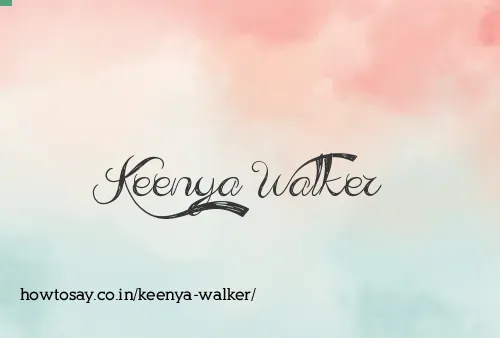 Keenya Walker