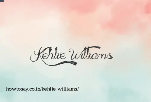 Kehlie Williams