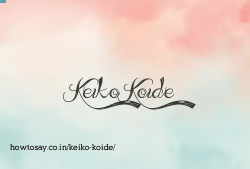 Keiko Koide