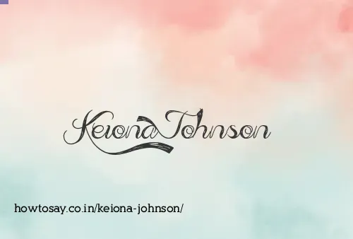 Keiona Johnson