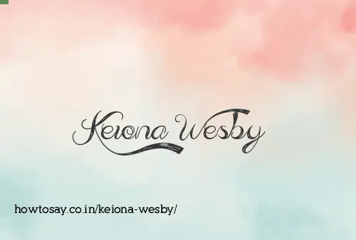 Keiona Wesby