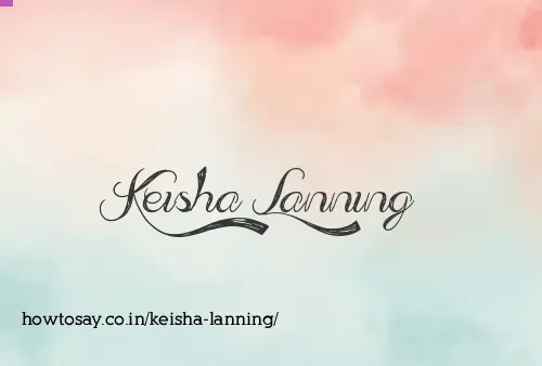 Keisha Lanning