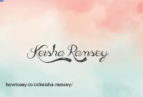 Keisha Ramsey