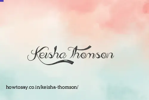 Keisha Thomson
