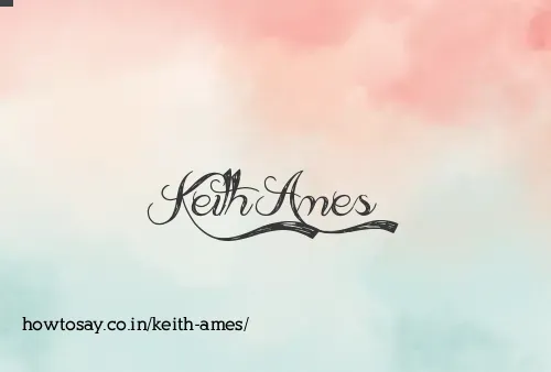 Keith Ames