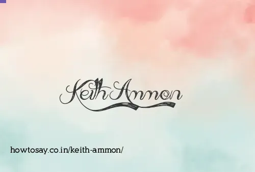 Keith Ammon