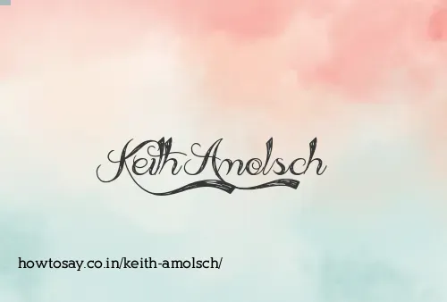 Keith Amolsch