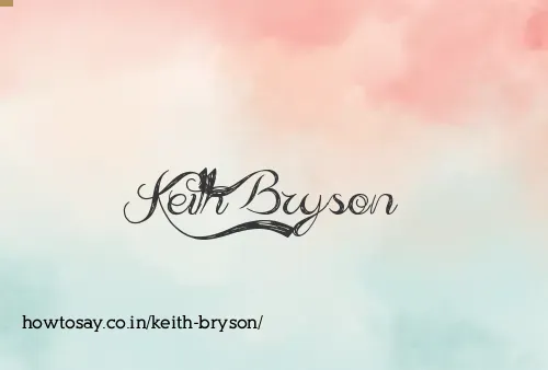 Keith Bryson